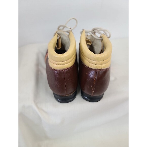 Rare Vintage SKI-TUR cross Country Womans 7 Shoes W/box AWESOME!!! - Picture 3 of 12